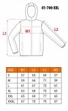 Kurtka robocza ostrzegawcza softshell z kapturem, żółta, rozmiar XXL