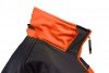 Kurtka robocza ostrzegawcza softshell z kapturem, pomarańczowa, rozmiar L