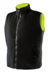 Bezrękawnik roboczy, dwustronny, jedna strona odblaskowa, żółta, rozmiar XXXL/60
