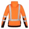 Bluza robocza ostrzegawcza, pomarańczowa, rozmiar M