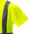 T-shirt ostrzegawczy, żółty, rozmiar L