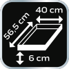 Szuflada mała, system Custom PRO