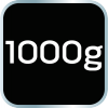 Młotek ślusarski 1000 g, trzonek z włókna szklanego