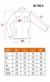 Bluza ostrzegawcza 40% poliester, 60% bawełna, 260 gsm, rozmiar S