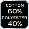 Bluza ostrzegawcza 40% poliester, 60% bawełna, 260 gsm, rozmiar XXL