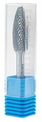 Frez do metalu HM, typ H (płomieniowy), 12 x 32 mm, trzpień 6 x 45 mm