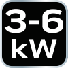 Zestaw do lutowania 3-6kW, 3 palniki