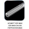 Młot wyburzeniowy SDS Max 1300W, walizka