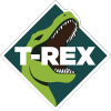 Szpadel prosty, trzonek z włókna szklanego, T-Rex