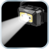 Latarka czołowa akumulatorowa USB 250 lm COB LED + czujnik ruchu