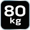 Przyssawka do szyb podwójna, 80 kg
