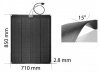 Panel słoneczny przenośny 100W, ładowarka solarna
