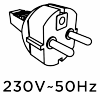 Wiertarko-wkrętarka sieciowa 300 W, uchwyt samozaciskowy 10 mm, walizka
