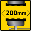 Imadło ślusarskie obrotowe 200 mm