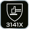 Rękawice robocze, poliester pokryty lateksem (foam), 3141X, rozmiar 11