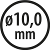 Wiertła do metalu Baildon BASIC DIN 340 RN NWKb 10 mm, HSS (S), 184-121 mm, wielokrotność 5