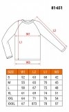 Bluza COMFORT, szaro-czarna, rozmiar XXL