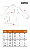 Bluza softshell OUTDOOR, zielona, rozmiar M