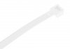 Opaski zaciskowe EXTREME 7.6 × 400 mm, białe, 50 szt.