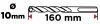 Wiertło do betonu zbrojonego SDS Plus 10 x 160 mm, quatro
