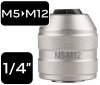 Adapter do gwintowników, 1/4DR M5-M12
