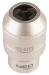 Adapter do gwintowników, 3/8DR M5-M12