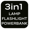 Lampa biwakowa 3 w 1