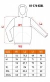 Kurtka Mix&Match, pikowana, puchowa, lekka, czarna, rozmiar XXXL