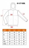 Kurtka Mix&Match, 4-way stretch, zielona, rozmiar XXXL