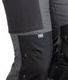 Spodnie robocze Mix&Match, Canvas, wzmocnienia z Cordury, szaro-czarne, rozmiar S