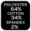 Spodnie robocze Mix&Match, Canvas, wzmocnienia z Cordury, beżowo-czarne, rozmiar S