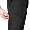 Spodnie robocze Mix&Match, 4 way stretch, z kaburami, Cordura, czarne, rozmiar XS
