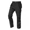 Spodnie robocze Mix&Match, 4 way stretch, z kaburami, Cordura, czarne, rozmiar L