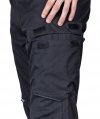 Spodnie robocze Mix&Match, stretch, czarne, rozmiar XS