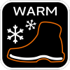 Wkładki do butów thermal comfort, rozmiar 42-43