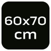 Worki na odpady 60 L, brązowe, 35 mic, 10 szt.