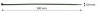 Opaski zaciskowe ogrodowe 4,8 x 300mm, 50 szt., zielone