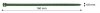 Opaski zaciskowe ogrodowe 4,8 x 160mm, 50 szt., zielone