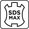 Dłuto płaskie łopatkowe SDS Max 40 x 18 x 400 mm
