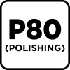 Papiery ścierne na rzep, żelazko 102 x 152 mm, P80, 5 szt., z 11 otworami