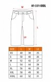 Krótkie spodenki COTTON Slim, 100% cotton, rozmiar XXXL