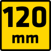 Szpachla malarska 120 mm
