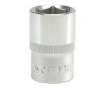 NASADKA KRÓTKA 6-KĄTNA CHROMOWANA 1/2'' 18MM (1 SZT)