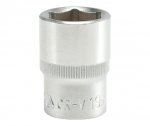 NASADKA KRÓTKA 6-KĄTNA CHROMOWANA 1/2'' 19MM (1 SZT)