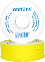 TAŚMA TEFLON PROF 15MX19MMX0,2MM GAZ/WO (SZT)