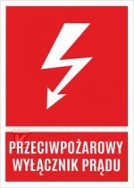 NOZ 74X105S TABLI.(P.POŻ.WYŁ.PRĄDU) (SZT)