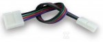 ZŁĄCZKA LED RGB 10MM TAŚMA-PRZEWÓD-T (SZT)