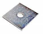 PODKŁADKA KWADRATOWA CZARNA DIN 436 24MM (1 KG)