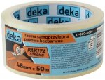 TAŚMA PAKOWA BEZBARWNA STRONG 48MM*50M (1 SZT)