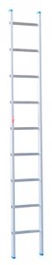DRABINA ALUMINIOWA OPIERALNA 265CM 9 SZCZEBLI (1 SZT)